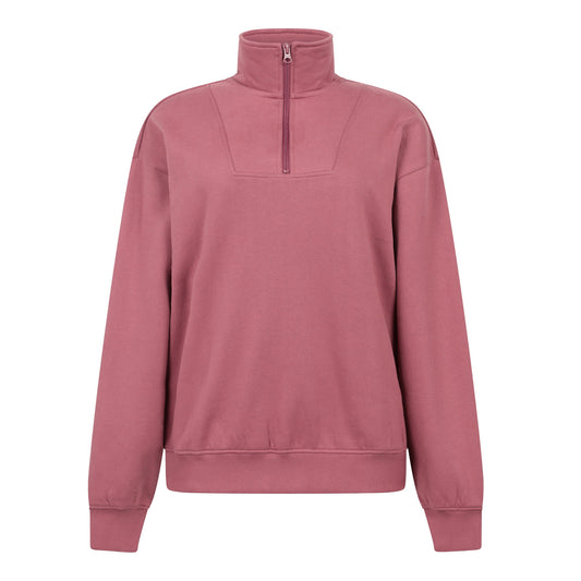 Pink - Front - Mountain Warehouse Womens-Ladies Naiper Drop Shoulder Sweatshirt