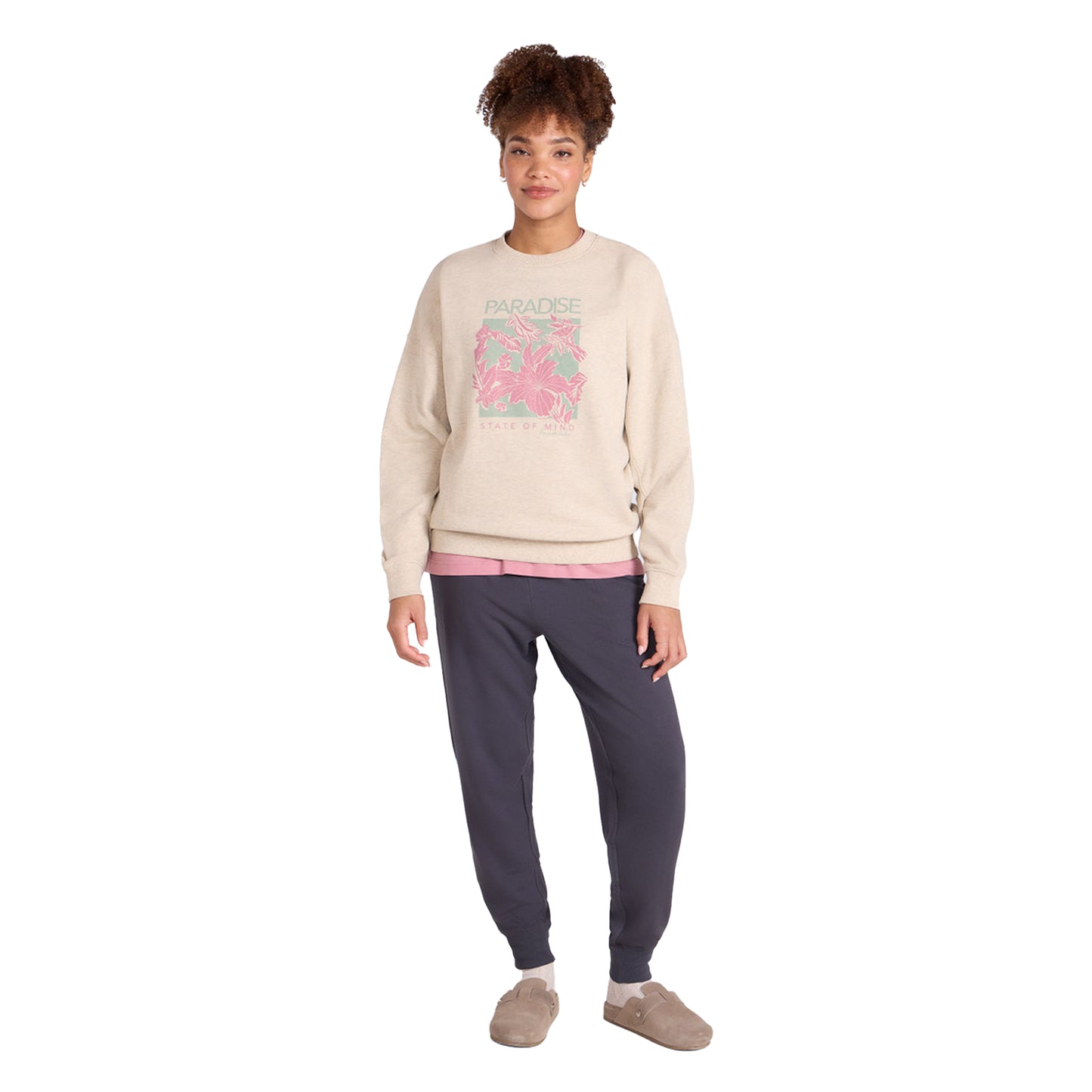 Cream - Lifestyle - Animal Womens-Ladies Dakota Graphic Sweatshirt
