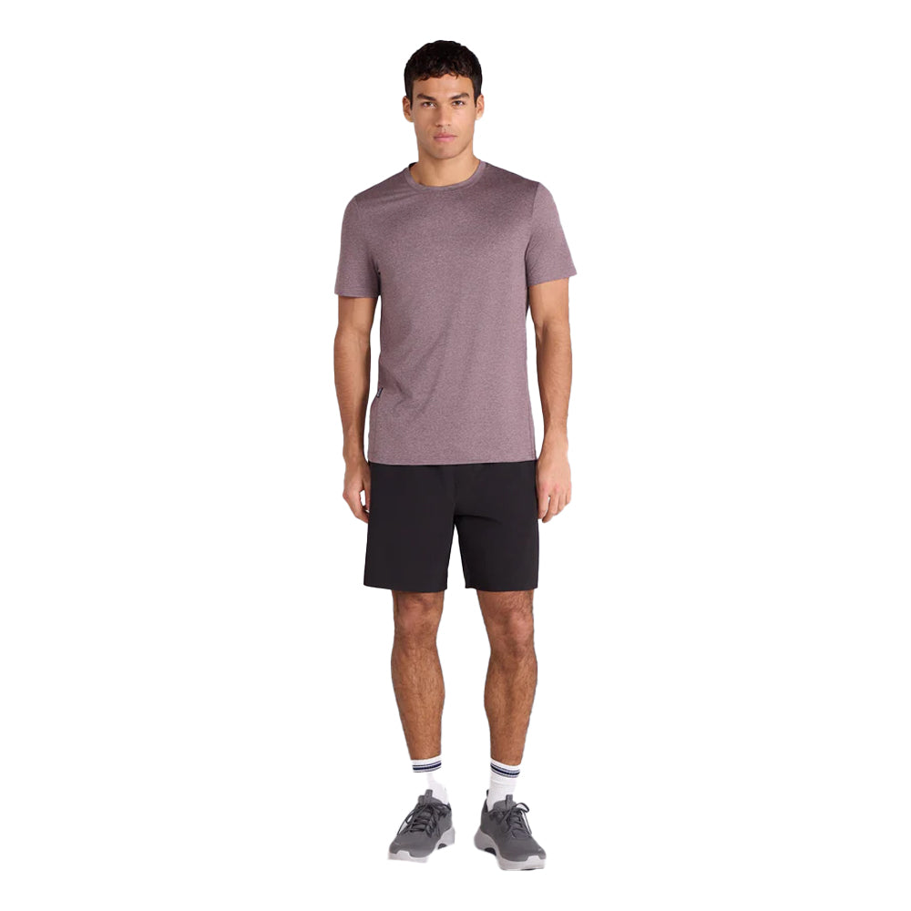 Purple - Side - Animal Mens Active Short-Sleeved T-Shirt