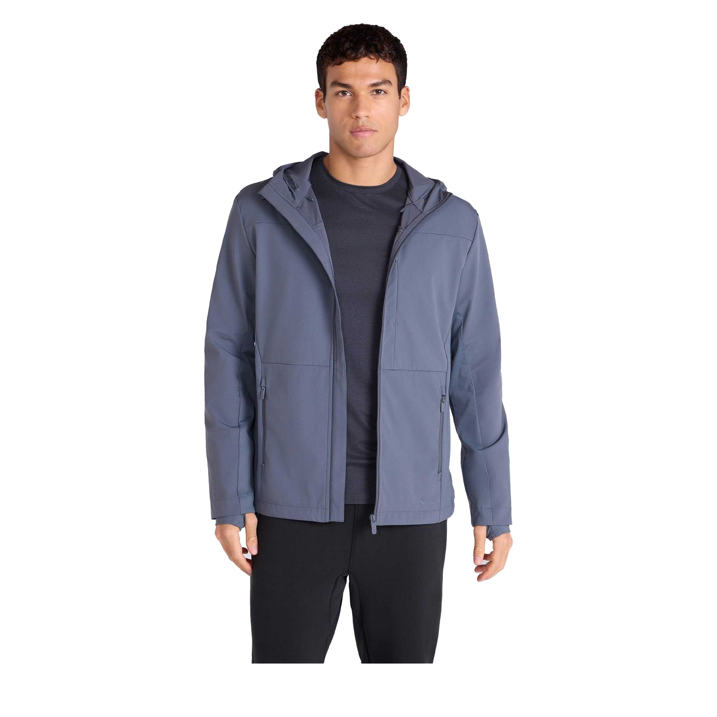 Charcoal - Lifestyle - Animal Mens Solstice Active Soft Shell Jacket