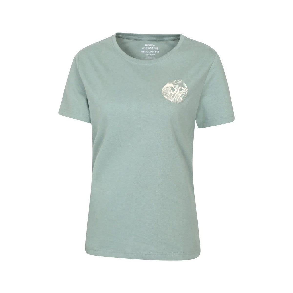 Light Khaki - Side - Mountain Warehouse Womens-Ladies Sunrise T-Shirt