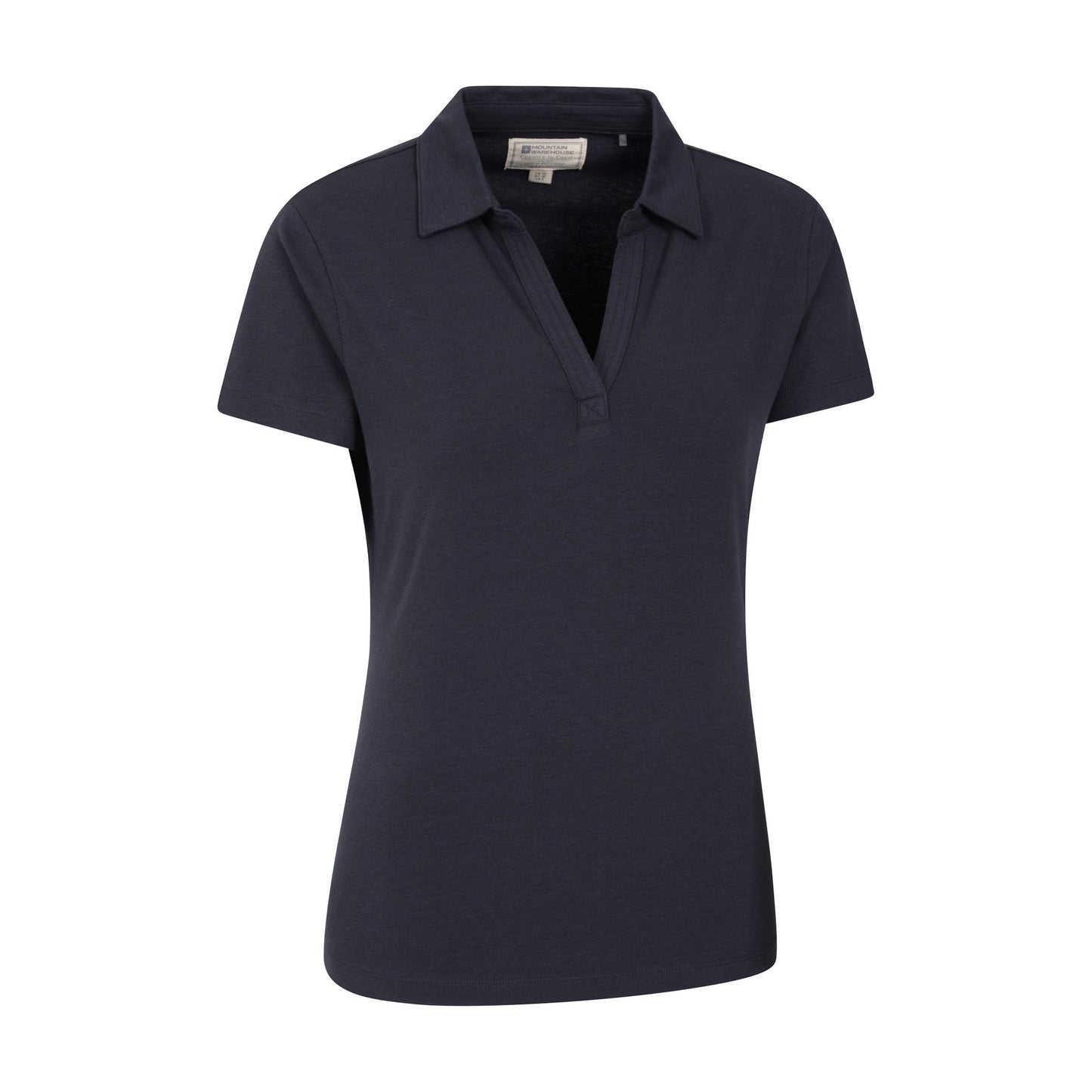 Navy - Lifestyle - Mountain Warehouse Womens-Ladies UV Protection Polo Shirt