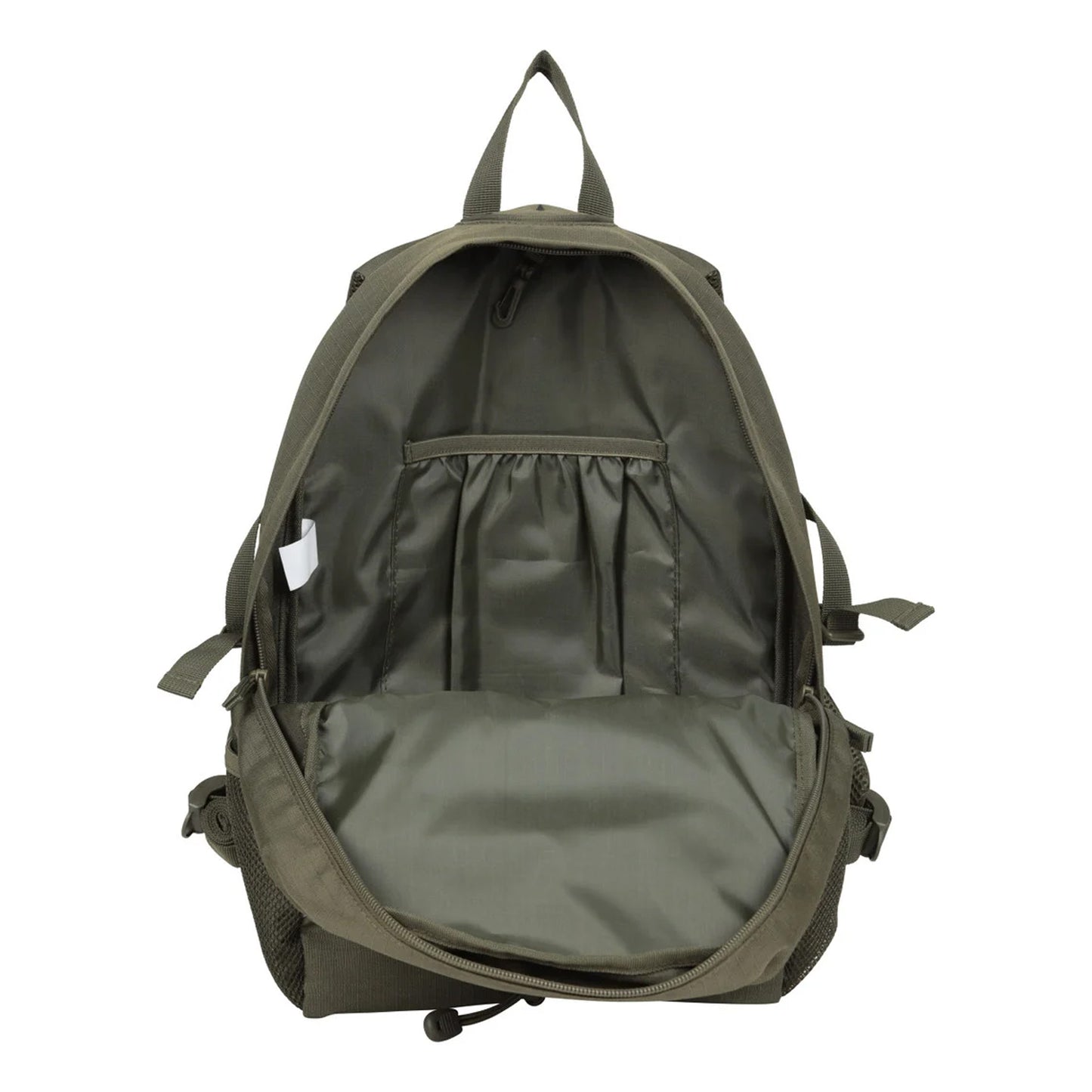 Dark Khaki - Lifestyle - Mountain Warehouse Bolt Patterned 18L Backpack