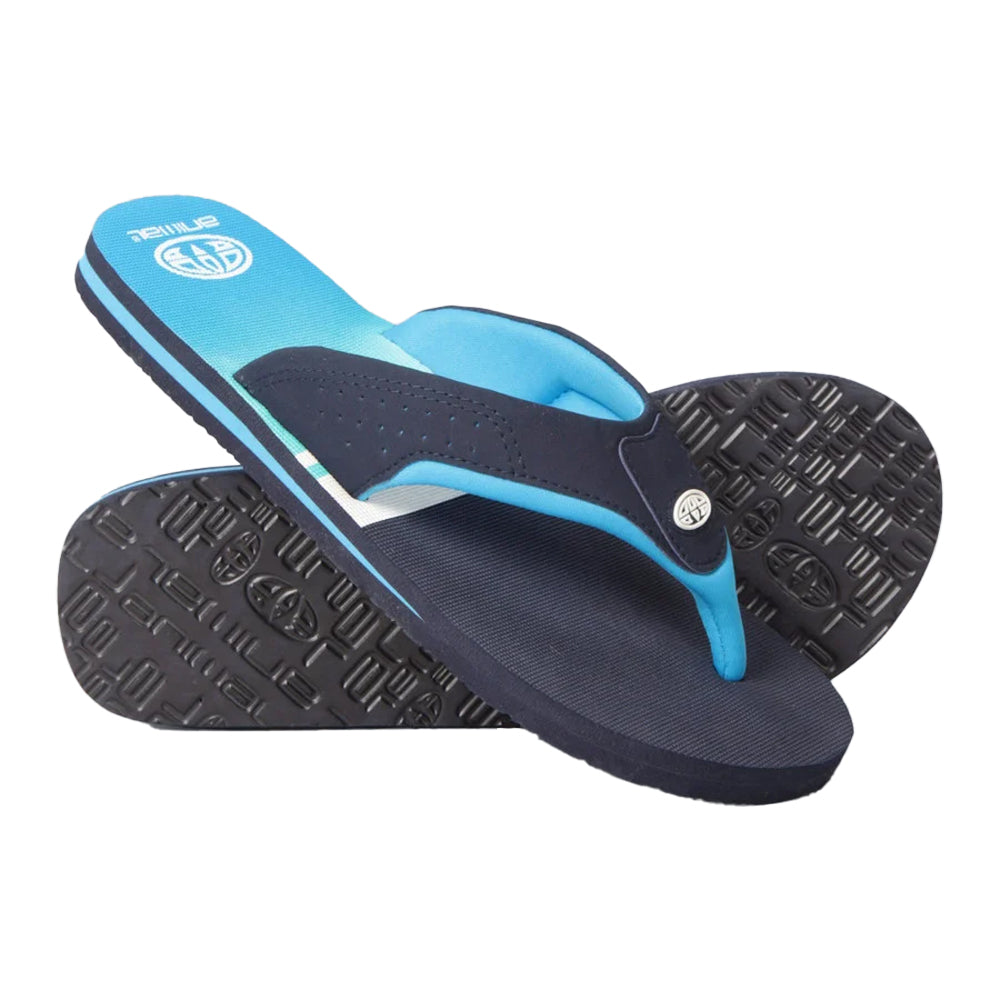 Dark Blue - Lifestyle - Animal Mens Jekyl Contrast Flip Flops