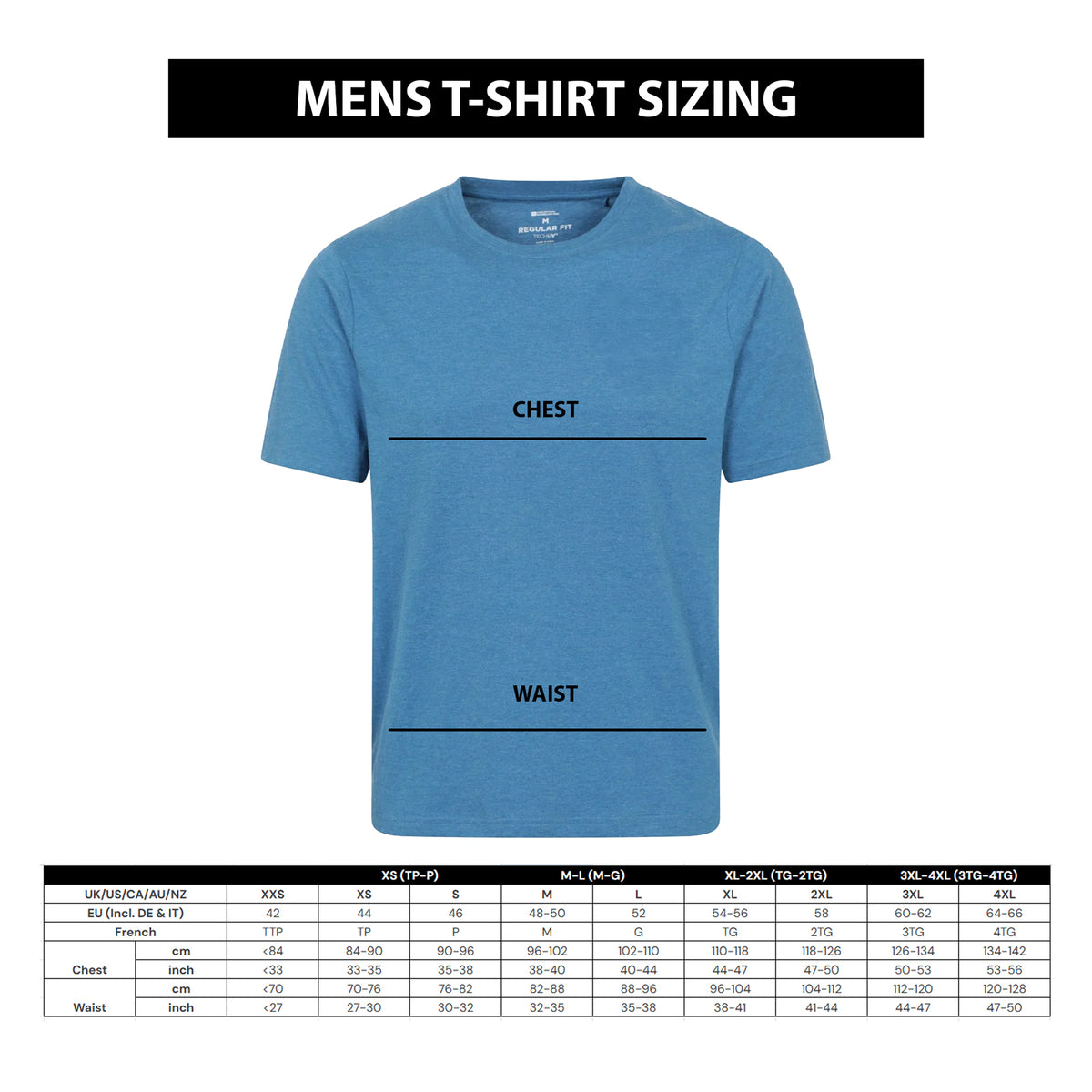 Rust - Lifestyle - Animal Mens Textured Chest Pocket T-Shirt