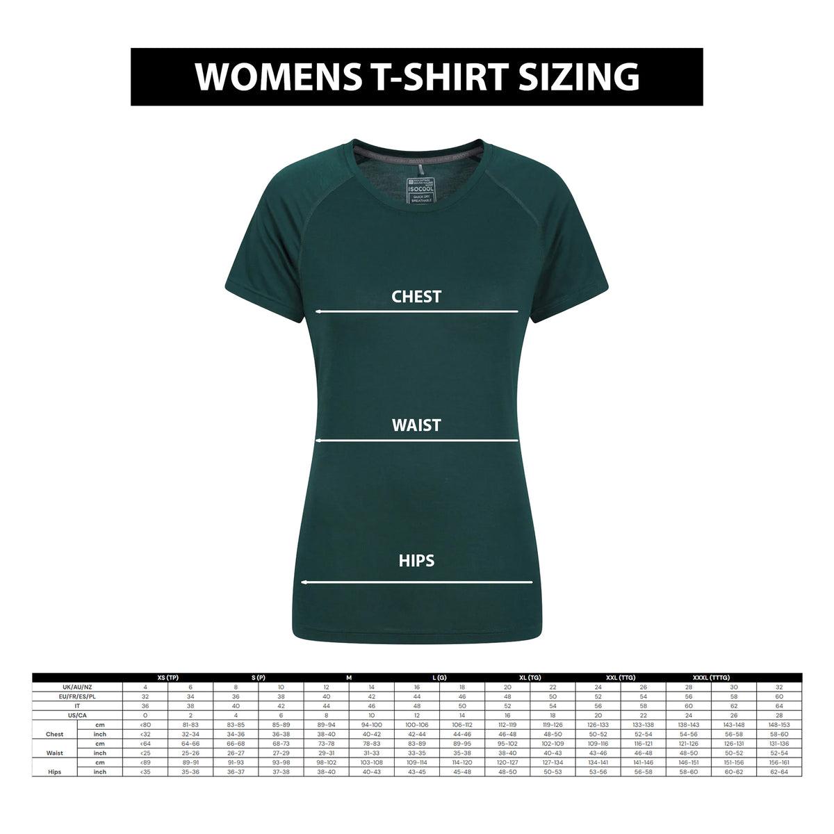 Khaki Green - Lifestyle - Mountain Warehouse Womens-Ladies Patterned T-Shirt
