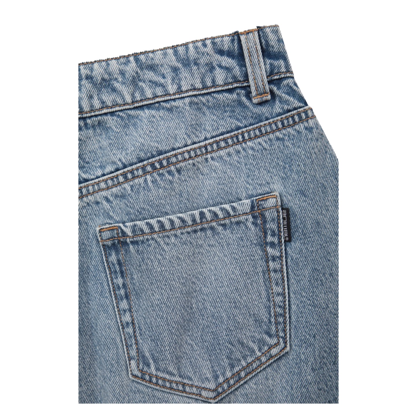 Blue - Lifestyle - Animal Womens-Ladies Kate Denim Mini Skirt