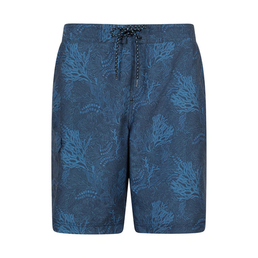 Navy - Front - Mountain Warehouse Mens Ocean Boardshorts