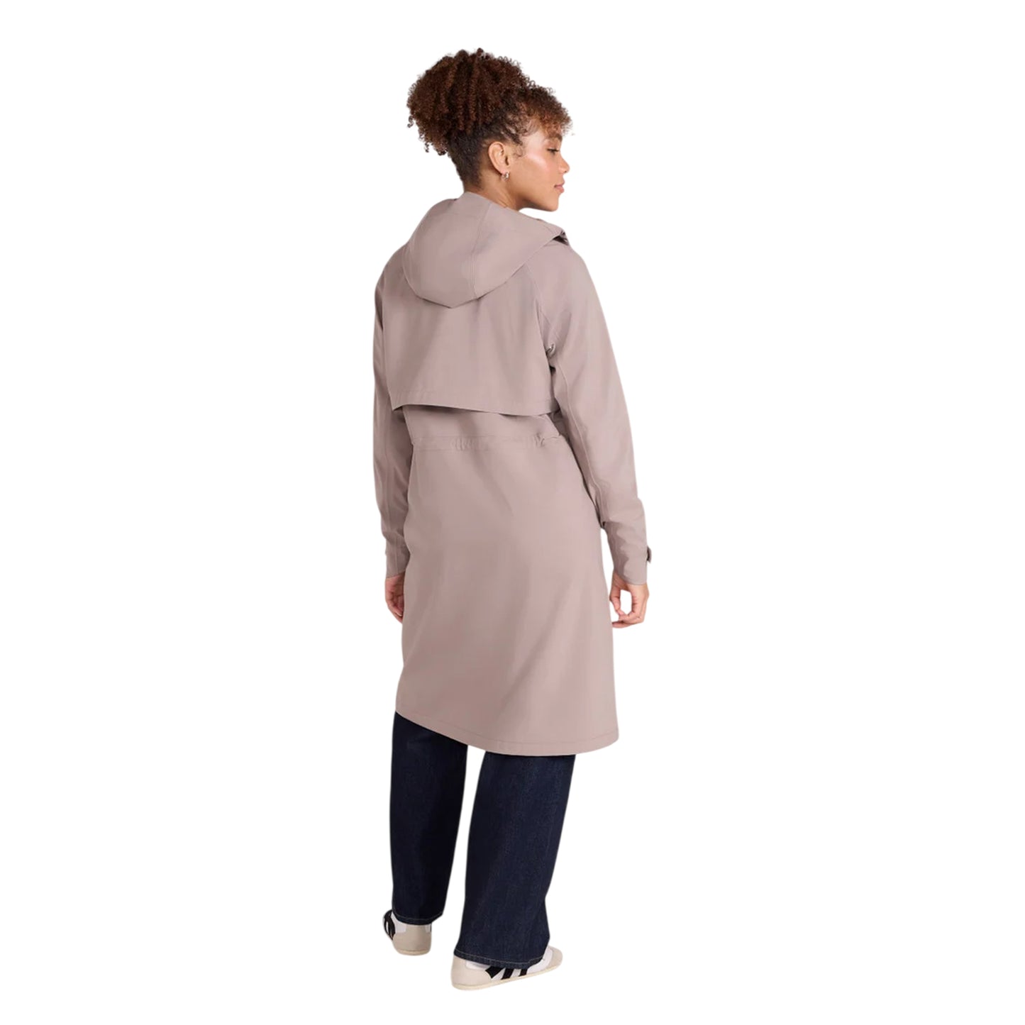 Taupe - Lifestyle - Animal Womens-Ladies Jade Long Length Waterproof Jacket