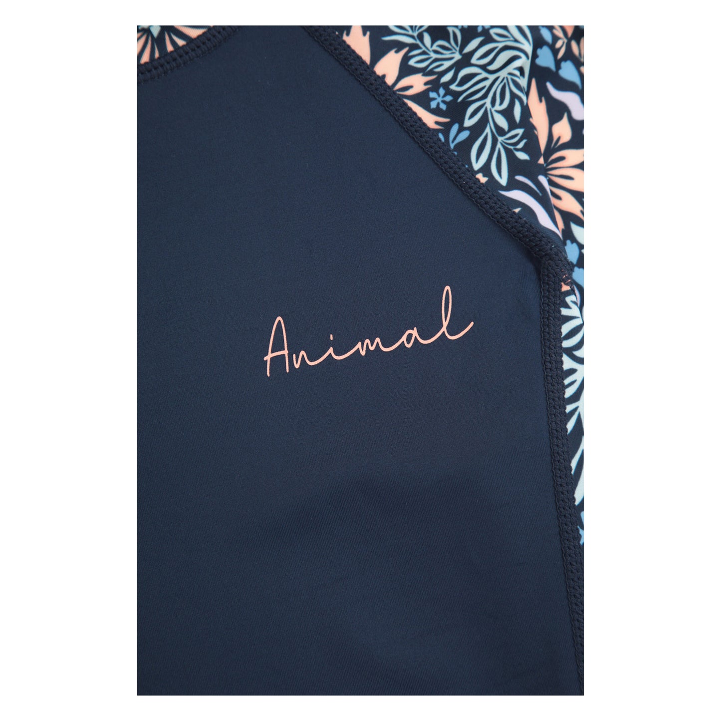 Navy - Lifestyle - Animal Girls Lillie Floral Rash Guard