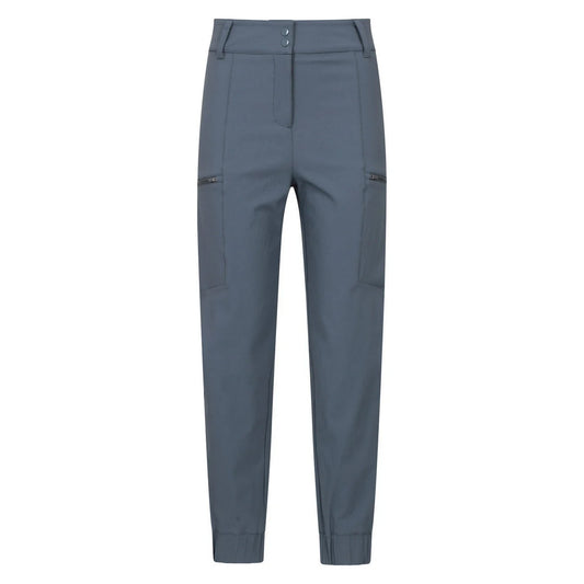 Navy - Front - Mountain Warehouse Womens-Ladies Ridge Barrel Hiking Trousers