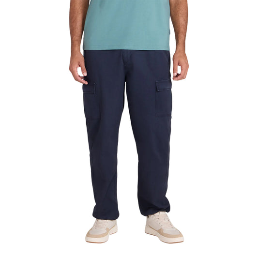 Navy - Front - Animal Mens Melbourne Cargo Trousers