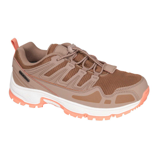 Tan - Front - Mountain Warehouse Childrens-Kids Charge Waterproof Walking Boots