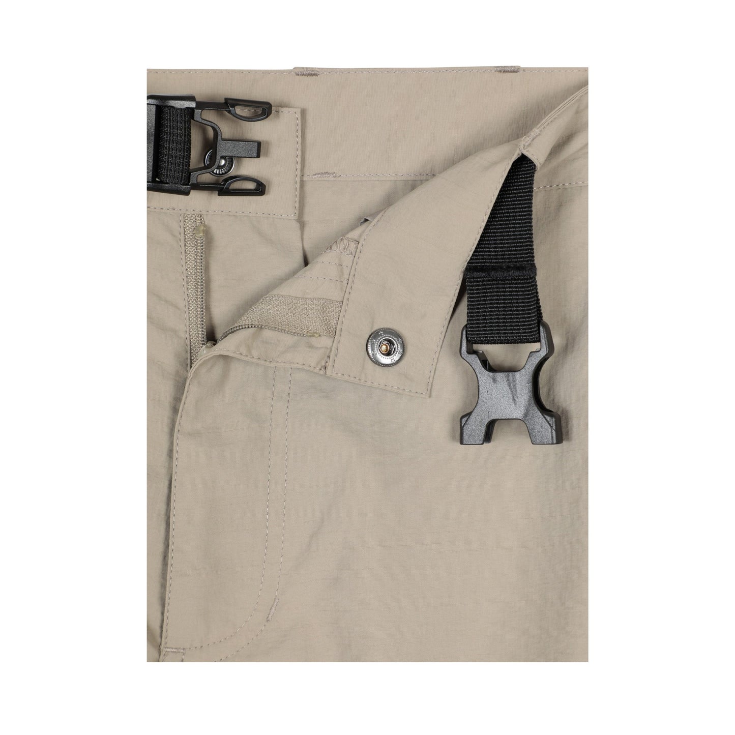 Beige - Lifestyle - Mountain Warehouse Mens Saunter Belted Cargo Shorts