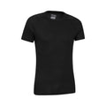 Black - Back - Mountain Warehouse Mens Talus Round Neck Short-Sleeved Thermal Top