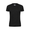 Black - Front - Mountain Warehouse Mens Talus Round Neck Short-Sleeved Thermal Top