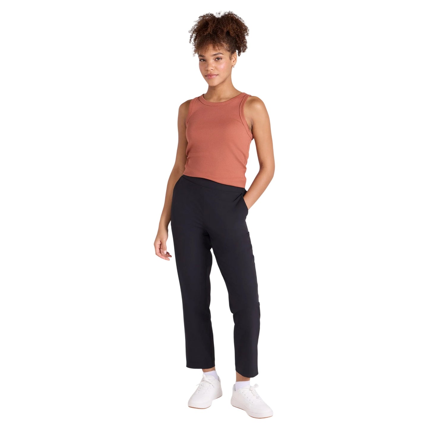 Black - Pack Shot - Animal Womens-Ladies Agile Trousers