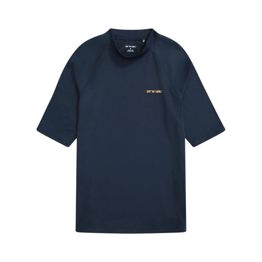 Blue - Front - Animal Mens Kai Logo Rash Guard