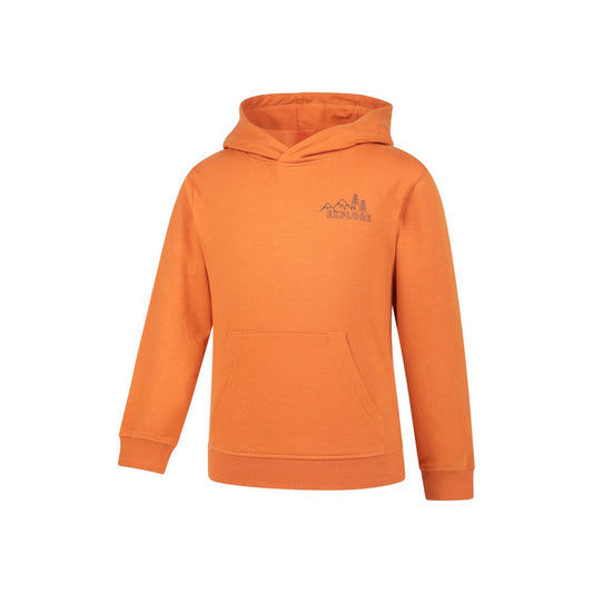 Orange - Front - Mountain Warehouse Childrens-Kids Explore Graphic Hoodie