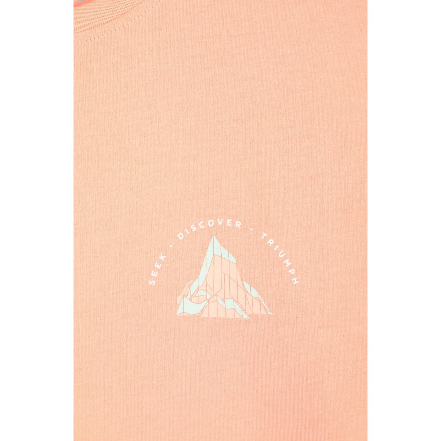 Light Pink - Lifestyle - Mountain Warehouse Womens-Ladies Techy Mountain Relaxed Fit T-Shirt