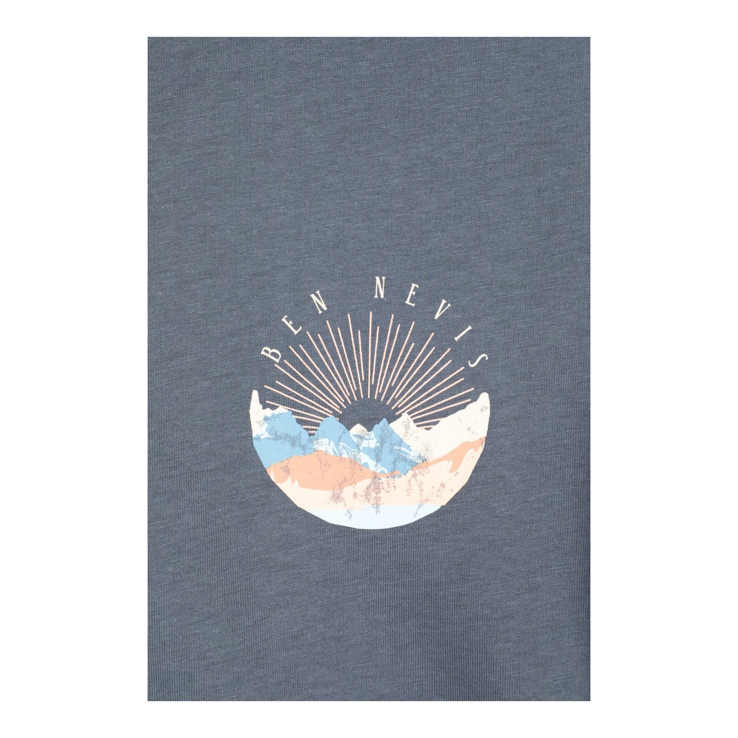 Dark Blue - Lifestyle - Mountain Warehouse Womens-Ladies Ben Nevis Organic T-Shirt