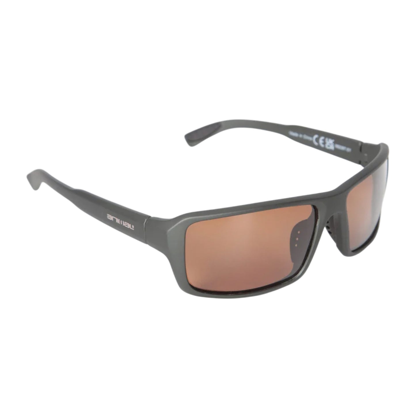 Green - Side - Animal Mens Leo Polarised Sport Sunglasses