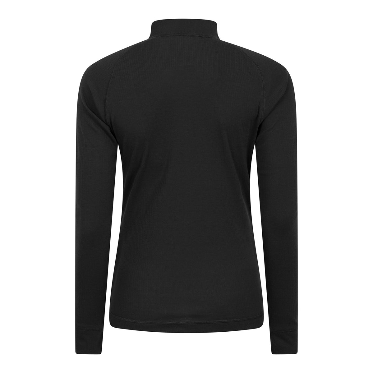 Berry - Close up - Mountain Warehouse Womens-Ladies Talus Zip Neck Long-Sleeved Thermal Top