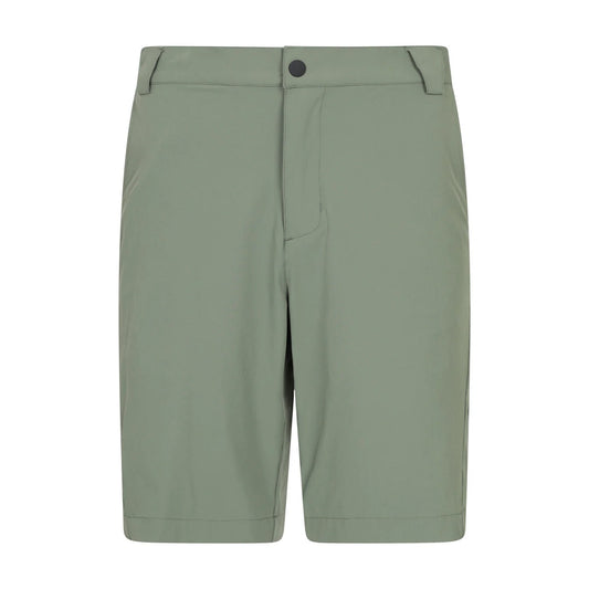 Light Khaki - Front - Mountain Warehouse Mens Wander Packaway Shorts