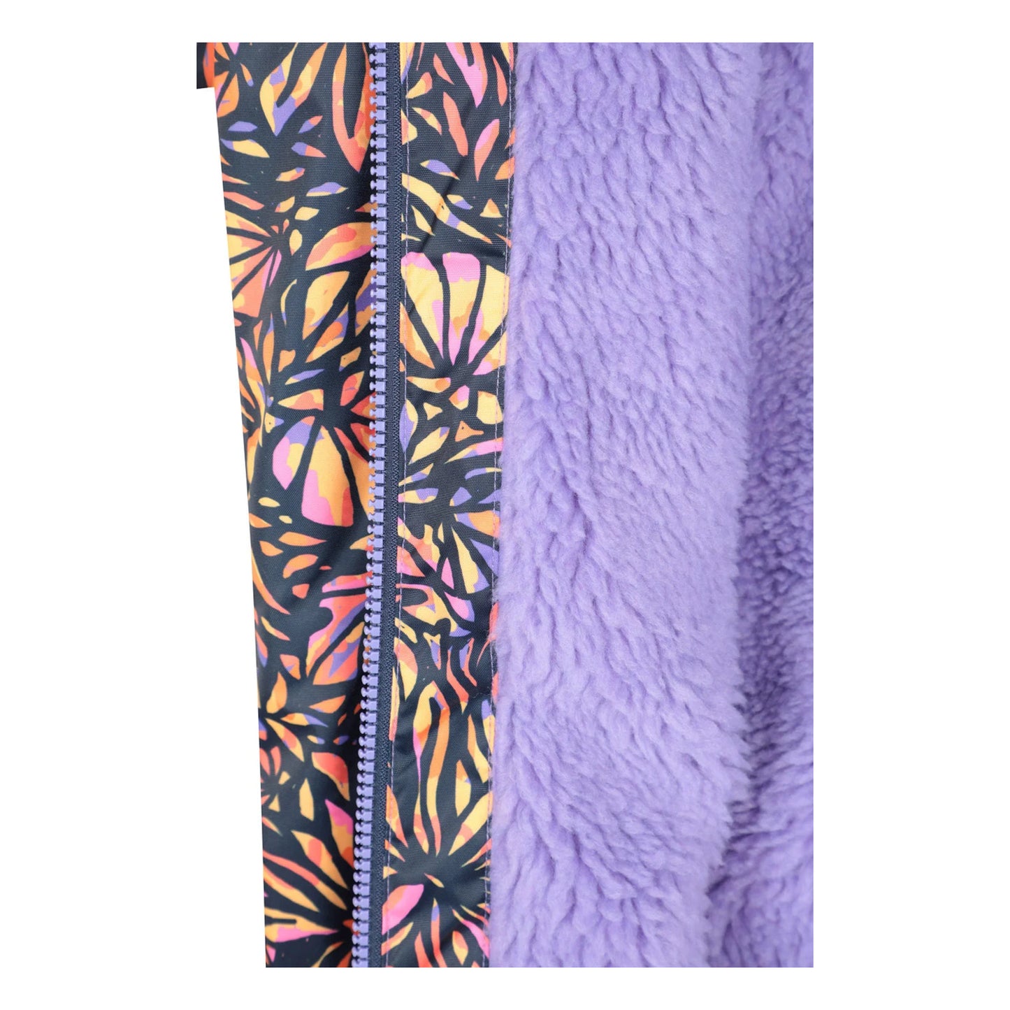 Navy - Lifestyle - Mountain Warehouse Childrens-Kids Tidal Flowers Waterproof Changing Robe