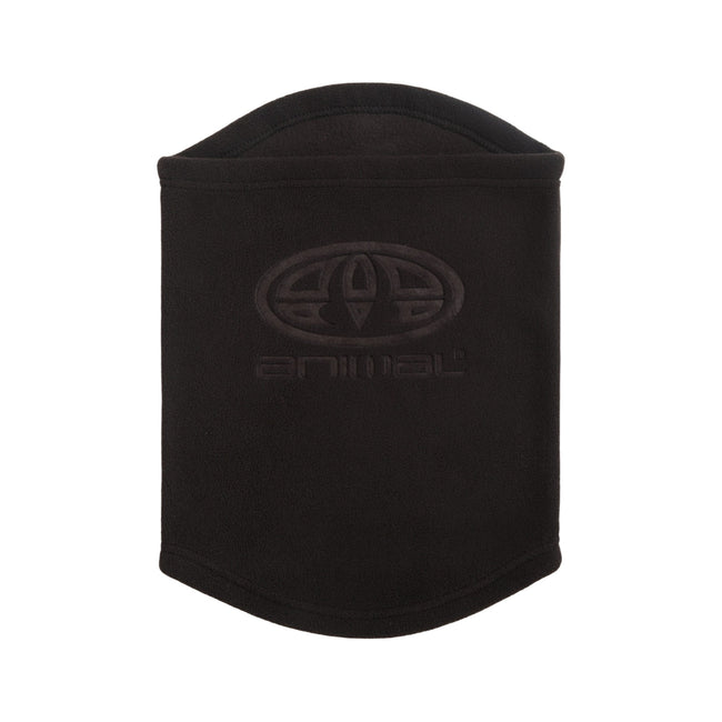 Black - Front - Animal Mens Glaciate Fleece Neck Gaiter