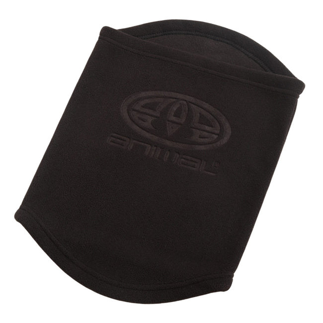 Black - Back - Animal Mens Glaciate Fleece Neck Gaiter