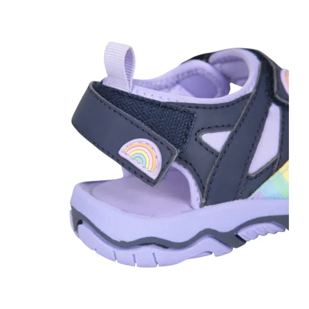 Lilac - Close up - Mountain Warehouse Childrens-Kids Seaside Sandals