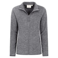Charcoal - Back - Mountain Warehouse Womens-Ladies Snowdon II Melange Full Zip Fleece Jacket