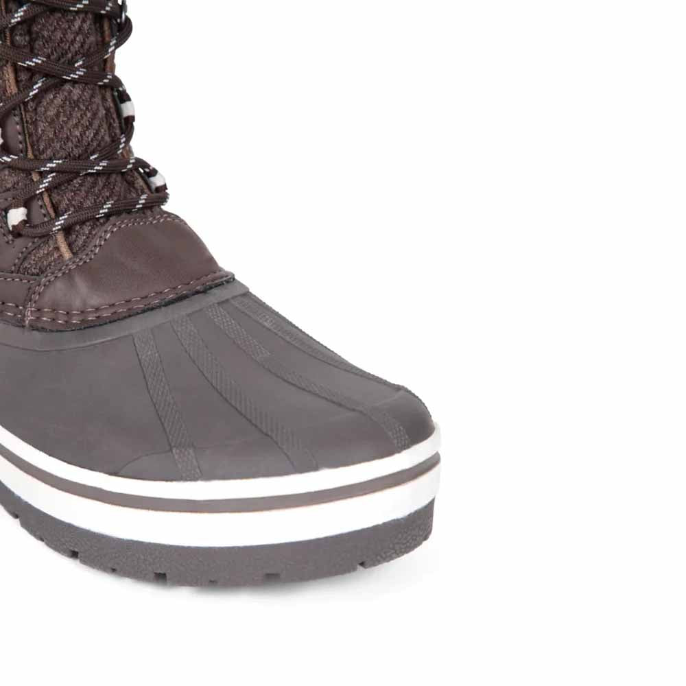 Brown - Close up - Mountain Warehouse Womens-Ladies Andorra Waterproof Snow Boots