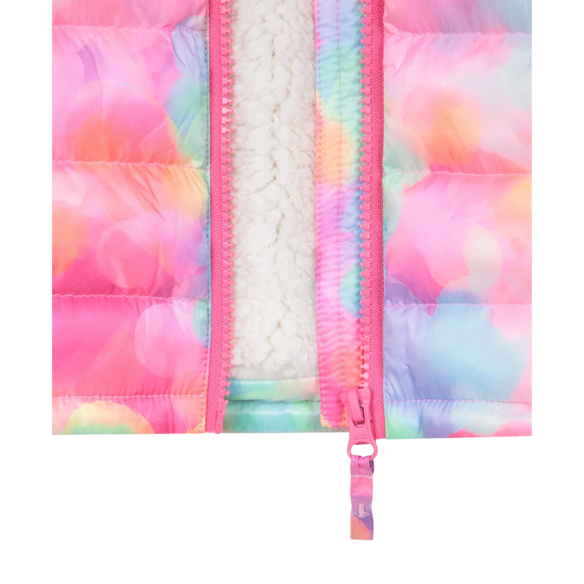 Pink - Lifestyle - Mountain Warehouse Childrens Seasons Faux Fur Lined Padded Jacket