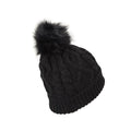 Black - Pack Shot - Mountain Warehouse Womens-Ladies Storm Waterproof Beanie