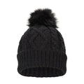 Black - Front - Mountain Warehouse Womens-Ladies Storm Waterproof Beanie