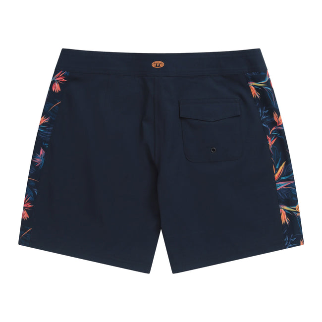 Orange - Back - Animal Womens-Ladies Lenora Printed Boardshorts