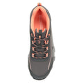 Grey - Pack Shot - Mountain Warehouse Childrens-Kids Softshell Walking Shoes