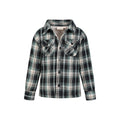 Teal - Lifestyle - Mountain Warehouse Childrens-Kids Jackson Shirt Jacket