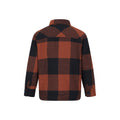 Burnt Orange - Back - Mountain Warehouse Childrens-Kids Jackson Shirt Jacket