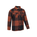 Burnt Orange - Lifestyle - Mountain Warehouse Childrens-Kids Jackson Shirt Jacket