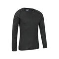 Dark Grey - Side - Mountain Warehouse Mens Talus Base Layer Top (Pack of 2)