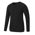 Black - Side - Mountain Warehouse Mens Talus Base Layer Top (Pack of 2)