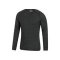 Dark Grey - Back - Mountain Warehouse Mens Talus Base Layer Top (Pack of 2)