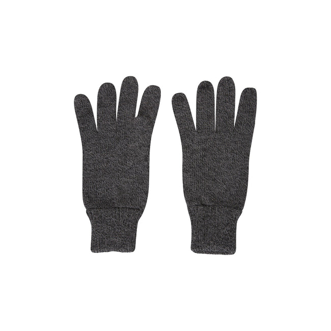 Black - Side - Mountain Warehouse Mens Compass Knitted Gloves