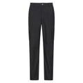 Jet Black - Front - Mountain Warehouse Mens Trek II Trousers