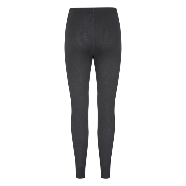 Black - Back - Mountain Warehouse Mens Talus Base Layer Bottoms (Pack of 2)