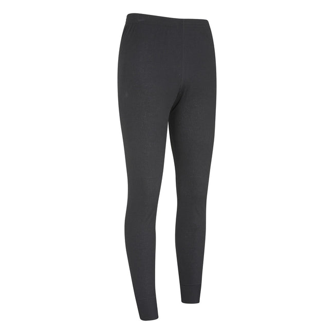 Black - Side - Mountain Warehouse Mens Talus Base Layer Bottoms (Pack of 2)