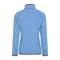 Dark Blue - Side - Mountain Warehouse Womens-Ladies Montana Half Zip Fleece Top